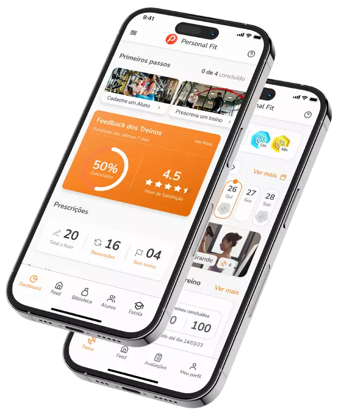 aplicativo para personal trainer consultoria online personal fit